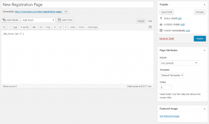 Create Your First Registration Form | Registration Magic