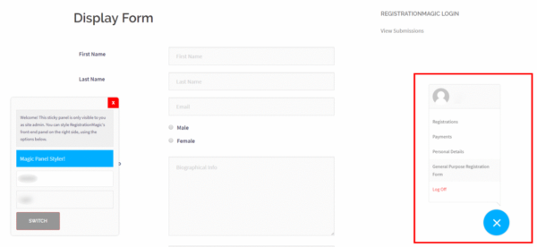How to Display WordPress Pop Up Form - RegistrationMagic